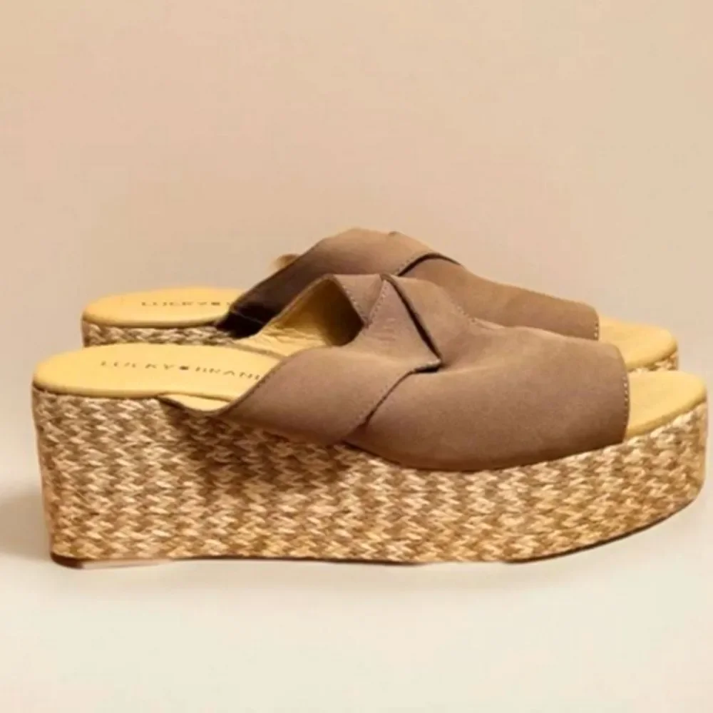 Lucky Brand Genzy Wedge Slide